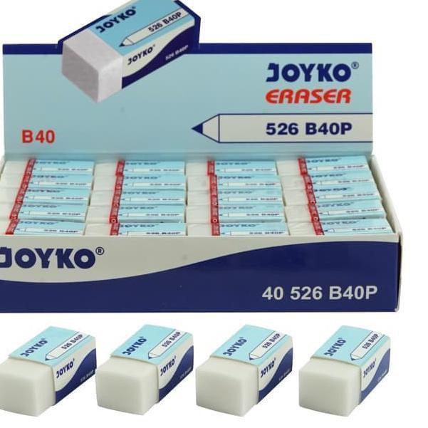 

️✔️✔️ [D] Penghapus / Stip Joyko Putih Kecil (40PCS) buruan