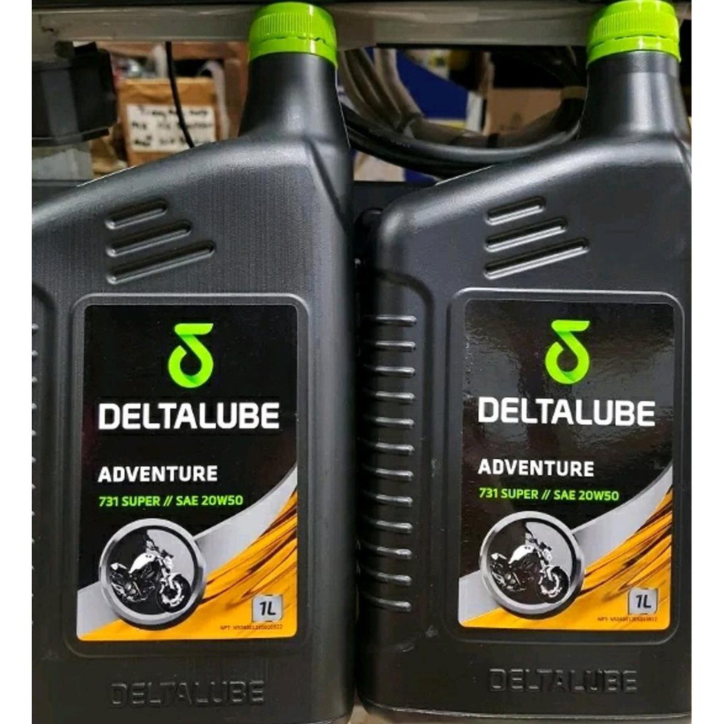 OLI DELTALUBE ADVENTURE 731 SUPER SAE 20W50 1 LITER 100% Original Product