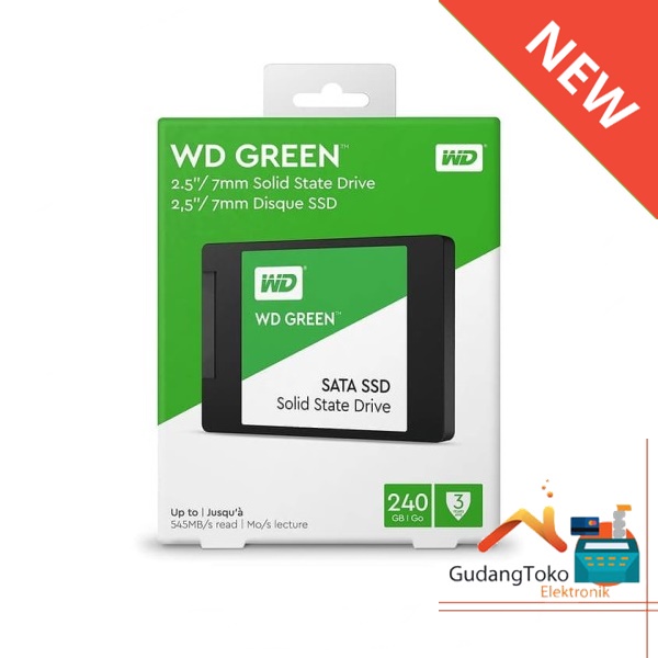 WD Green SSD SATA 120-480GB