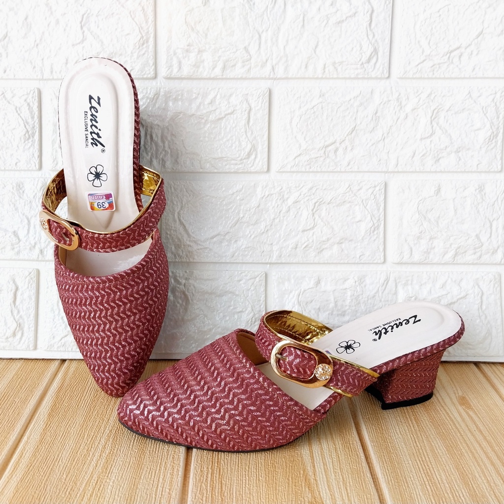 Zenith 01 SLR Hak Sandal Wanita Heels Hak 7cm Size 37-40