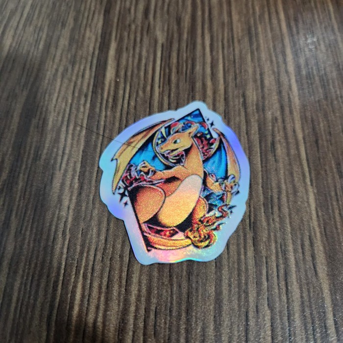 

Sticker Hologram Anime - PSH1551 - Pokemon - Charizard