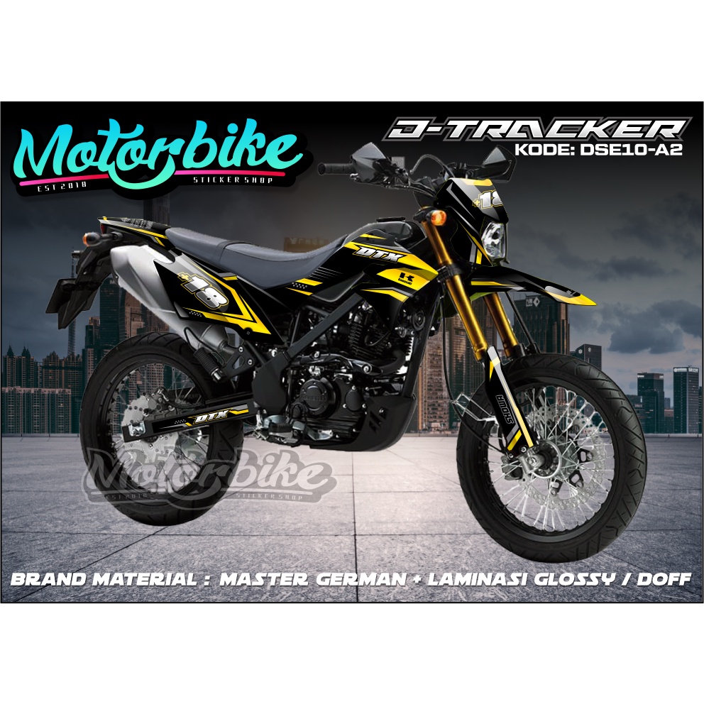 DECAL DTRACKER 150 - DECAL KLX DTRACKER 150 SE - STICKER KLX 150
