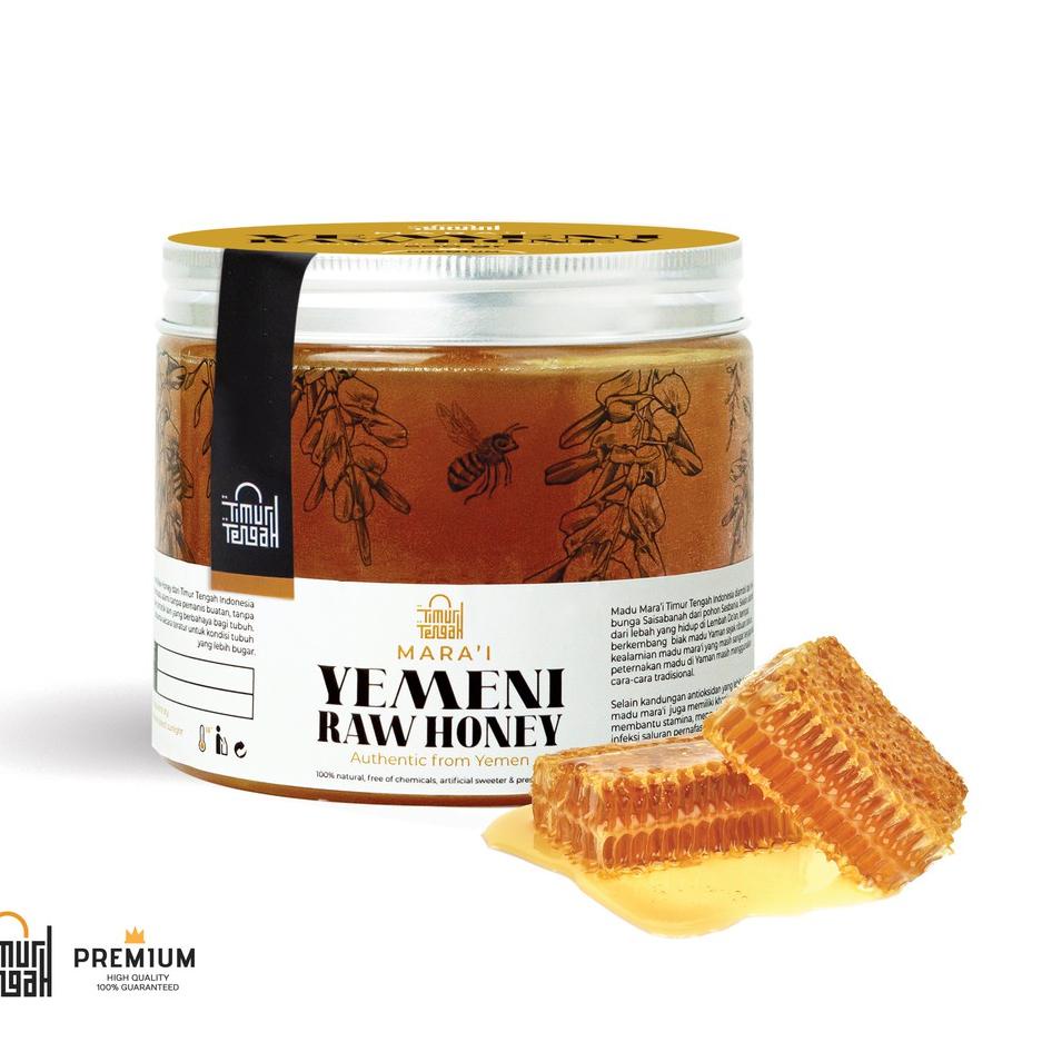 

♝ Murni Yaman Marai 500 gr Timur Tengah Raw Honey Yemeni Pure Original ☜