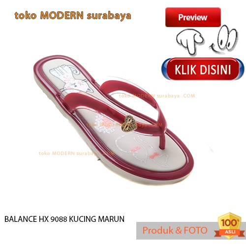 Sandal wanita sandal jepit flat BALANCE HX 9088