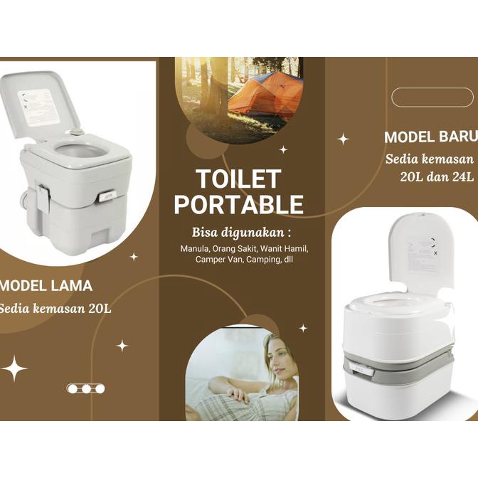 TOILET PORTABLE | MANULA | ORANG SAKIT | HAMIL | TRAVELLING | CAMPING