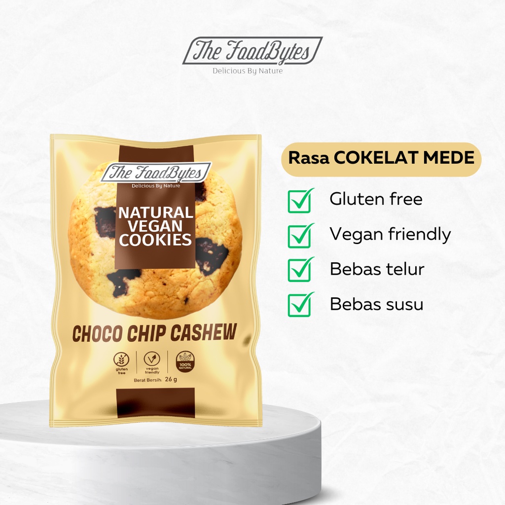 

THE FOODBYTES VEGAN GLUTEN FREE COOKIES | Makanan Diet Sehat