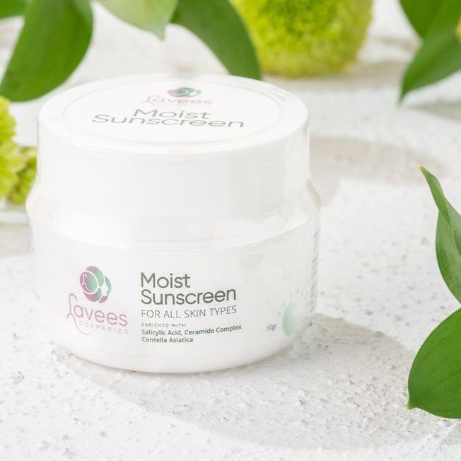 ✲ Lavees Cosmedics - Moist Sunscreen [For All Skin Type] ♤