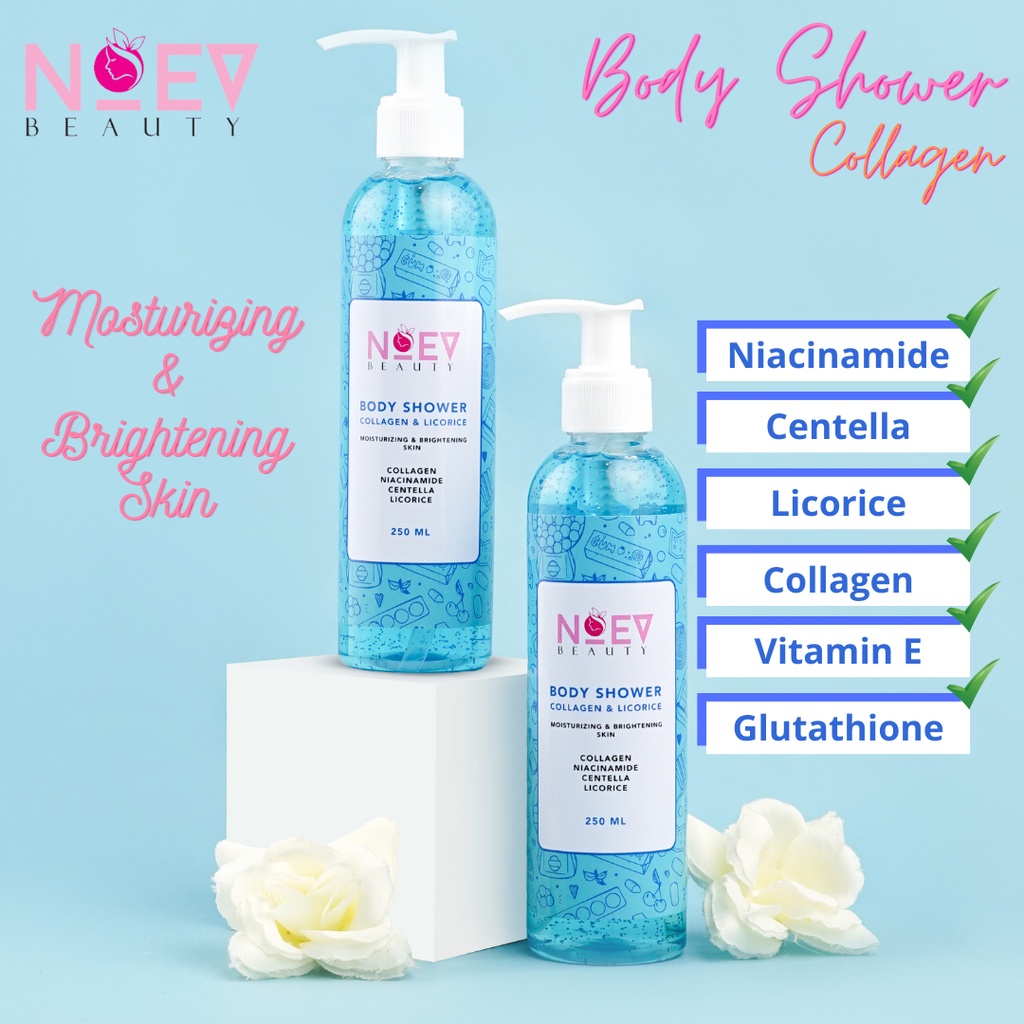 NOEV Beauty Body Shower Collagen - NOEV Beauty Sabun Mandi Collagen