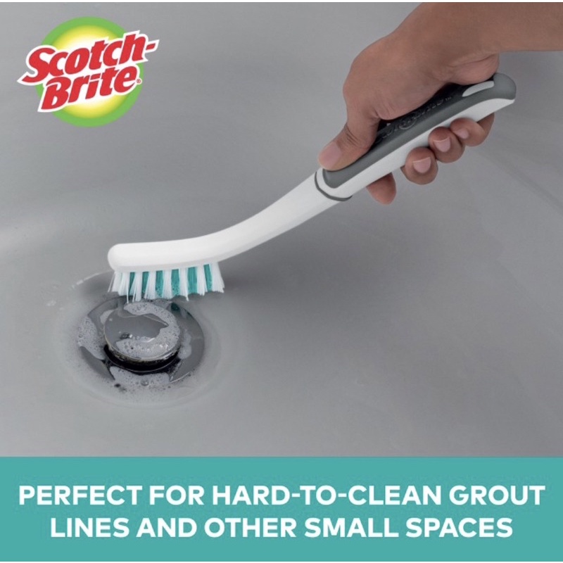 Scotch brite 3M Sikat Sudut Lantai kamar mandi Grout brush 511P-6