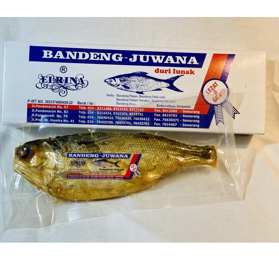 

✔✔SALE✔✔ BJ Elrina Bandeng Vacuum Special 1kg (tahan 25 hari) merek Bandeng Juwana Elrina