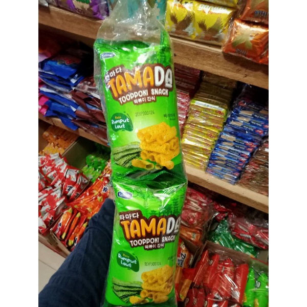 

Tamada Snack Rasa Rumput Laut 10pcs