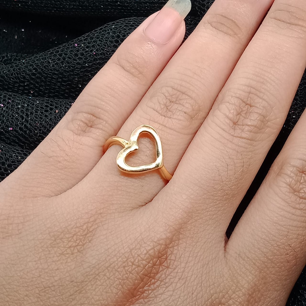 Cincin Emas 17K - 1.9 Gr Kadar 750 - 4409