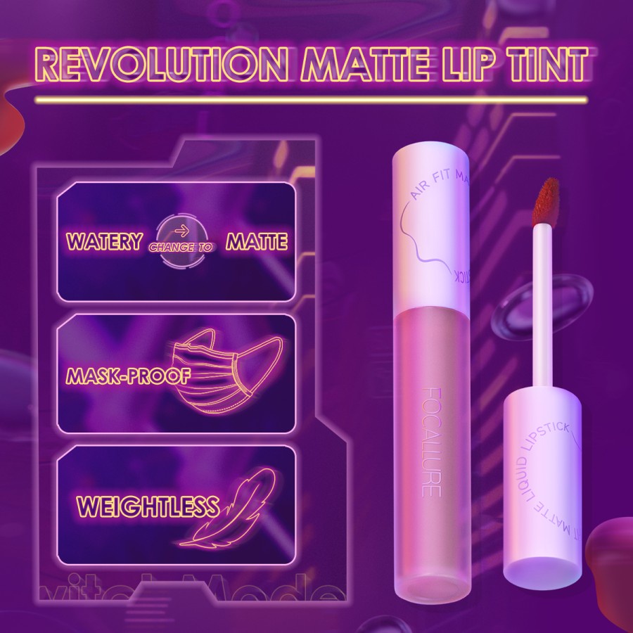 Focallure Airy Fit Matte Liquid Lipstick / Lip Cream / Lip Matte