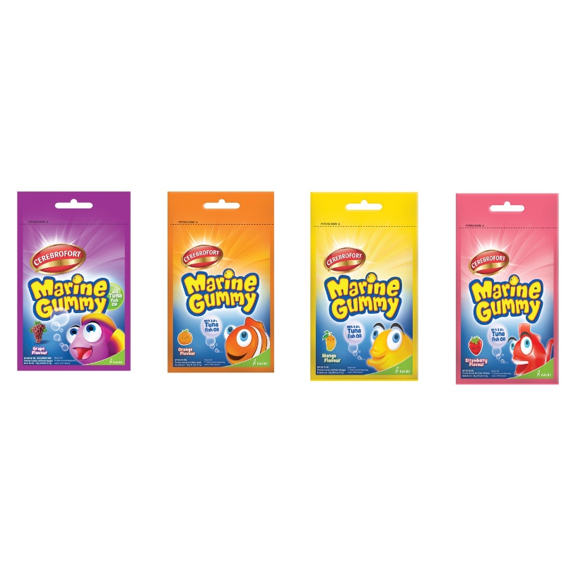 Cerebrofort Marine Gummy per sachet