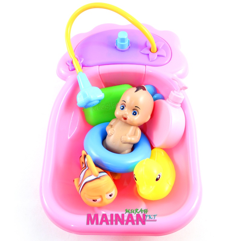 MAINANKEI MAINAN SS1538 DUCK BATHTUB PEMANDIAN BONEKA BEBEK PENYU IKAN NEMO PERMAINAN AIR