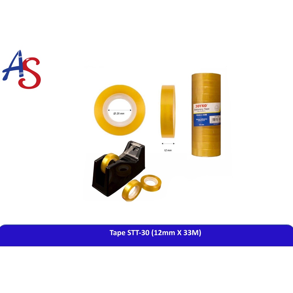 

Stationery Tape STT-30 12mm X 33M