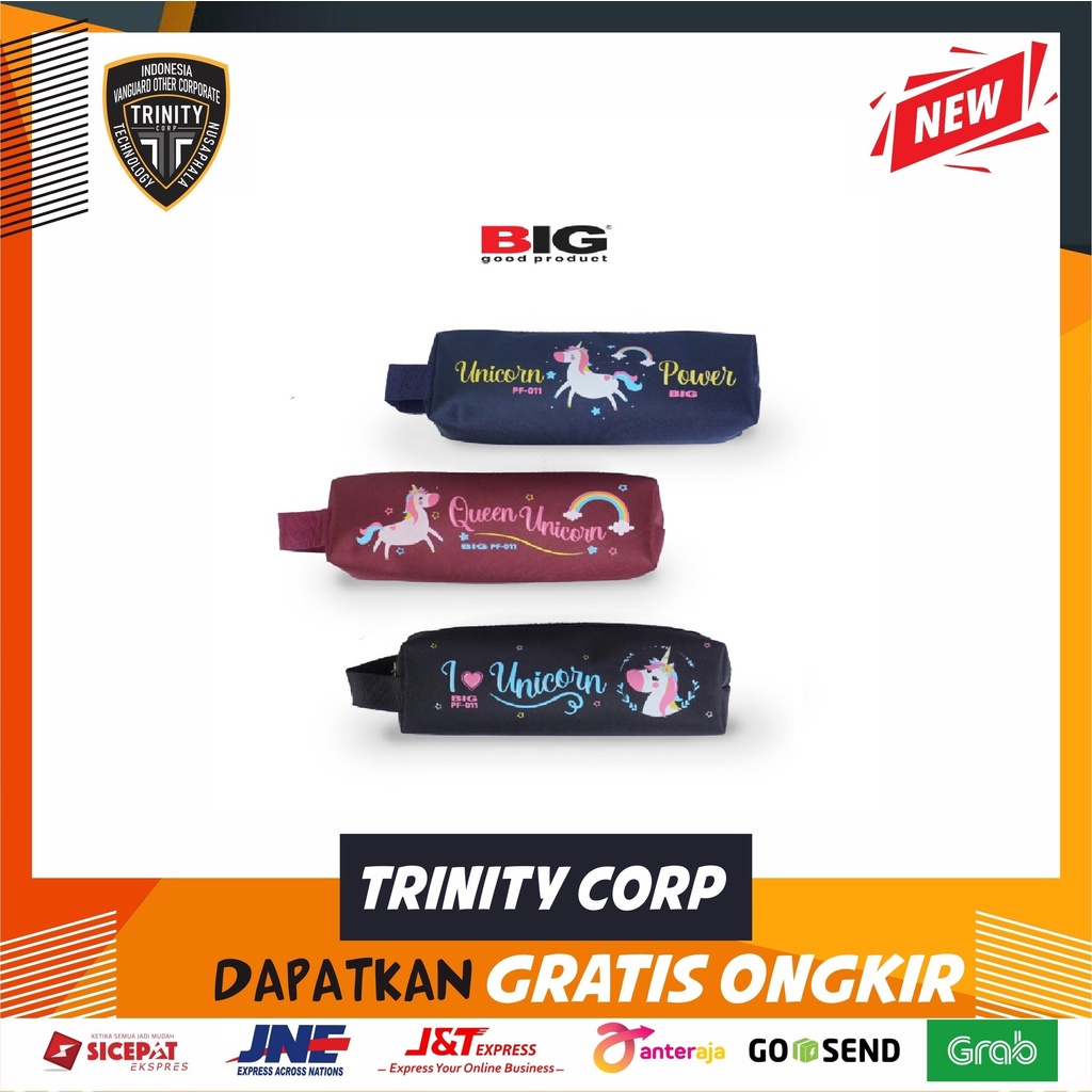 

Kotak Pensil Pensil Case Anak BIG Unicorn Series PF-011