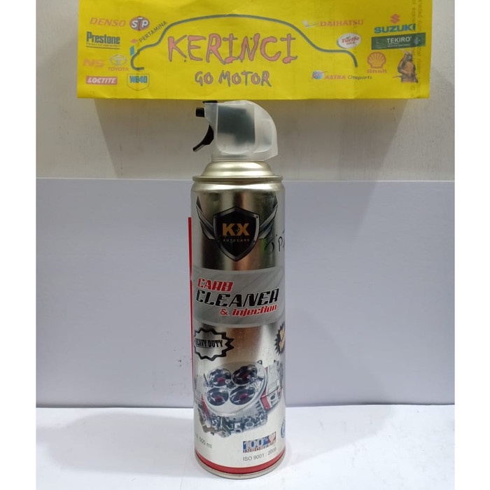 FREE ONGKIR CARBURATOR CLEANER KX - CARB CLEANER DAN INJECTION KX 500ML FREE ONGKIR