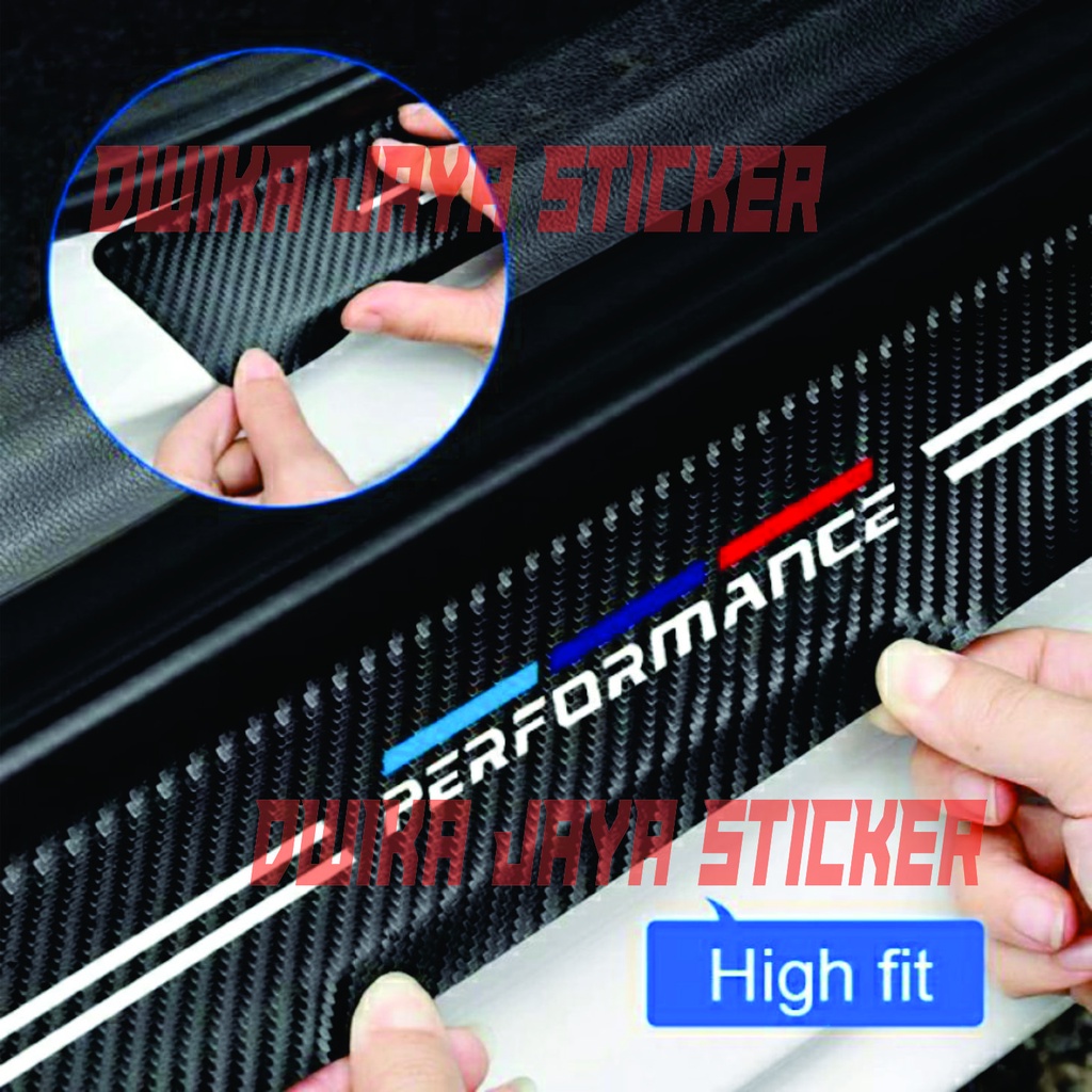 stiker stiker karbon peformance cutting stiker karbon 4pcs