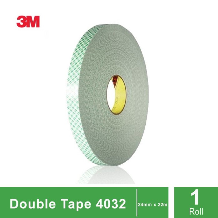 

Terlaris 3M Scotch Double Tape 4032 Mounting Tape Urethane Foam 24Mm X 22M