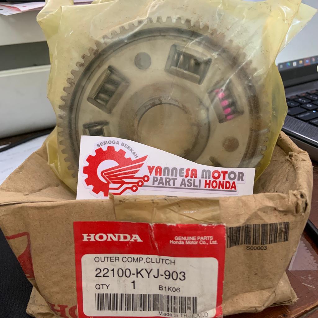 22100KYJ903 - Rumah Kopling CBR 250cc 1 Silinder -  BARANG LANGKA - JAMINAN ORIGINAL 100%