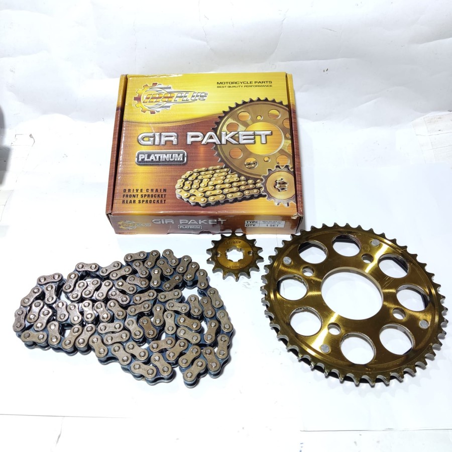 Gear Gir Set Paket Megapro New 2011 Verza Sonic 150 CB150 Supra GTR150