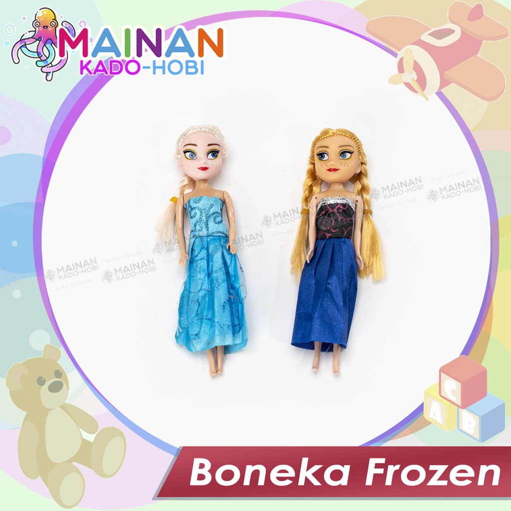 HADIAH KADO MAINAN ANAK PEREMPUAN BONEKA BARBIE KARAKTER FROZEN