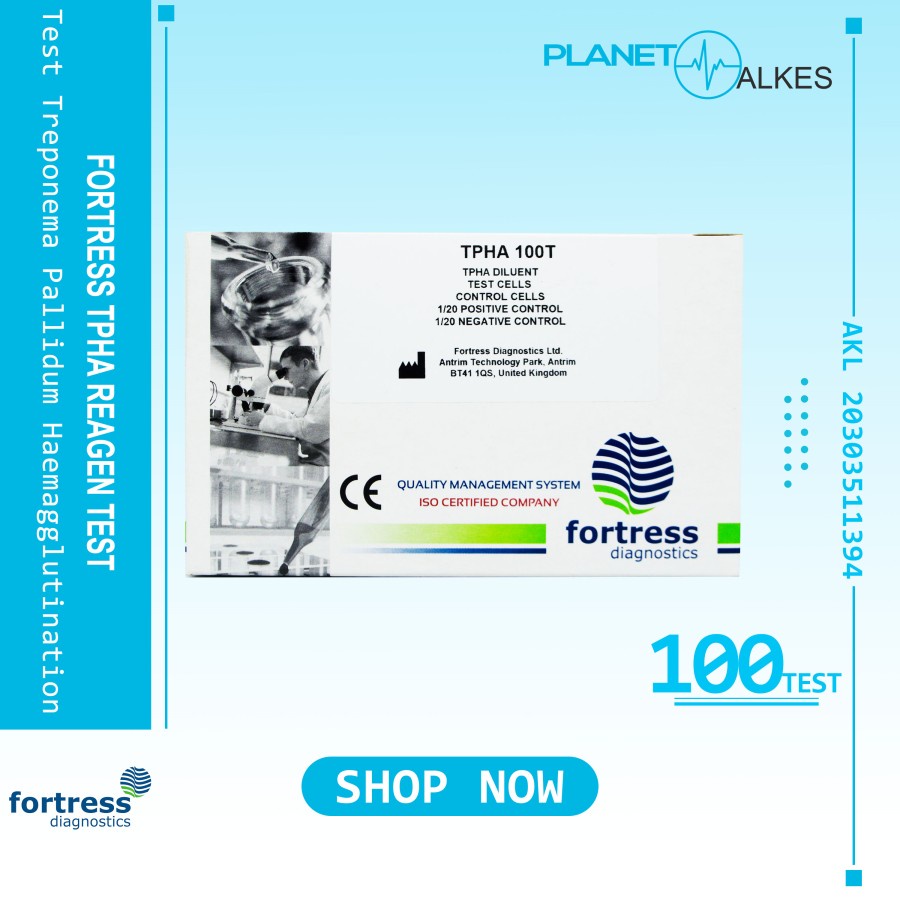 Fortress TPHA Kit 100 tes / TPHA Fortress 100 Test Kit ED. 02/0227