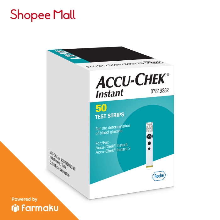 Accu-Chek Instant Strip Tes Gula Darah Isi 50