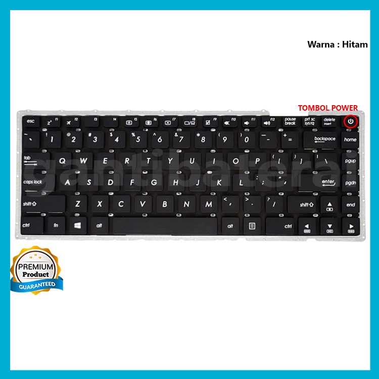 Keyboard Asus A442 A442U A442UA A442UF A442UQ A442UR