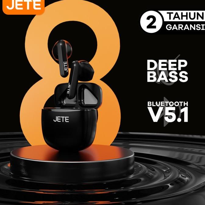 TWS Earbuds Headset Bluetooth JETE T8 - Bluetooth 5.1