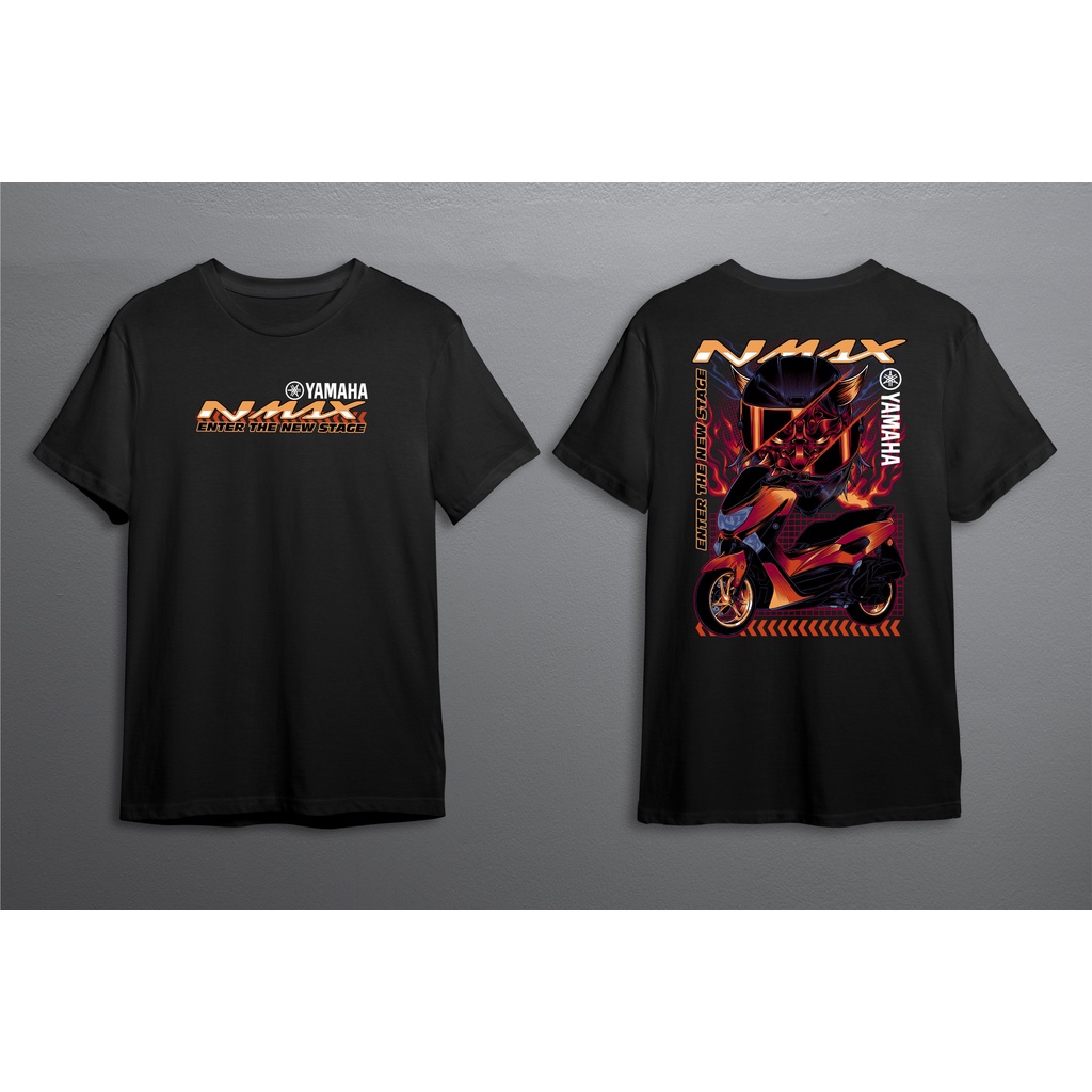 KAOS YAMAHA NMAX OLD DEVIL BIG SIZE JUMBO