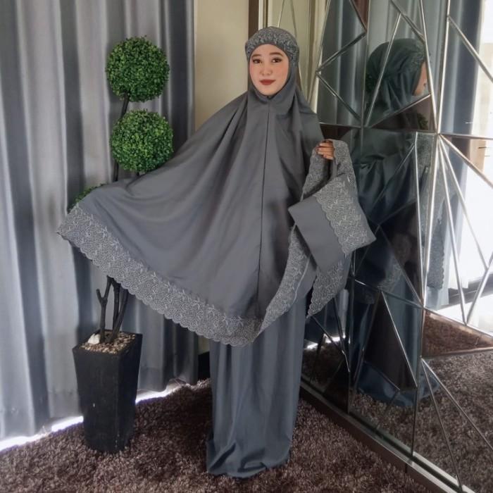 hampres mukena Khadijah premium original