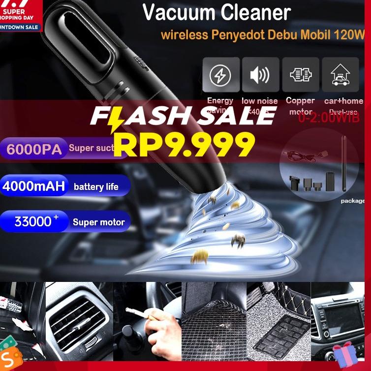 ★ Vacuum Cleaner Alat Penyedot Debu Mobil Listrik Penyedot Debu Portabel  Penyedot debu mobil ➦
