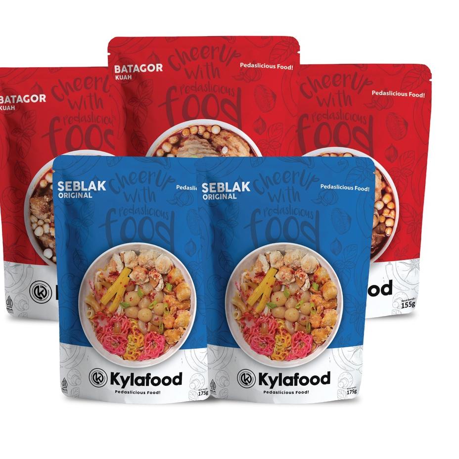 

♘ Kylafood Paket ( 3 Batagor Kuah & 2 Seblak Original ) ♥