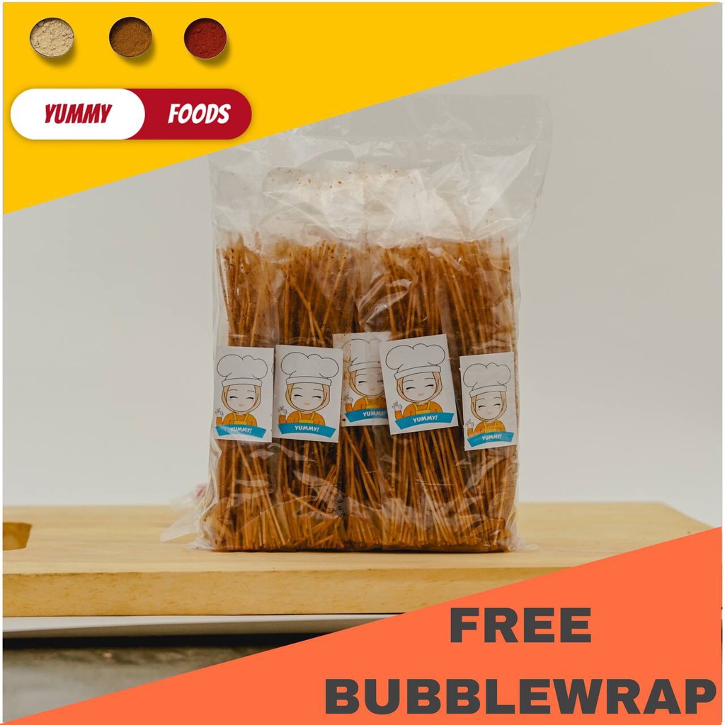 

MIE LIDI PAKET USAHA ISI 15pcs MI LIDI ENAK RENYAH MI LIDI YUMMY FOOD