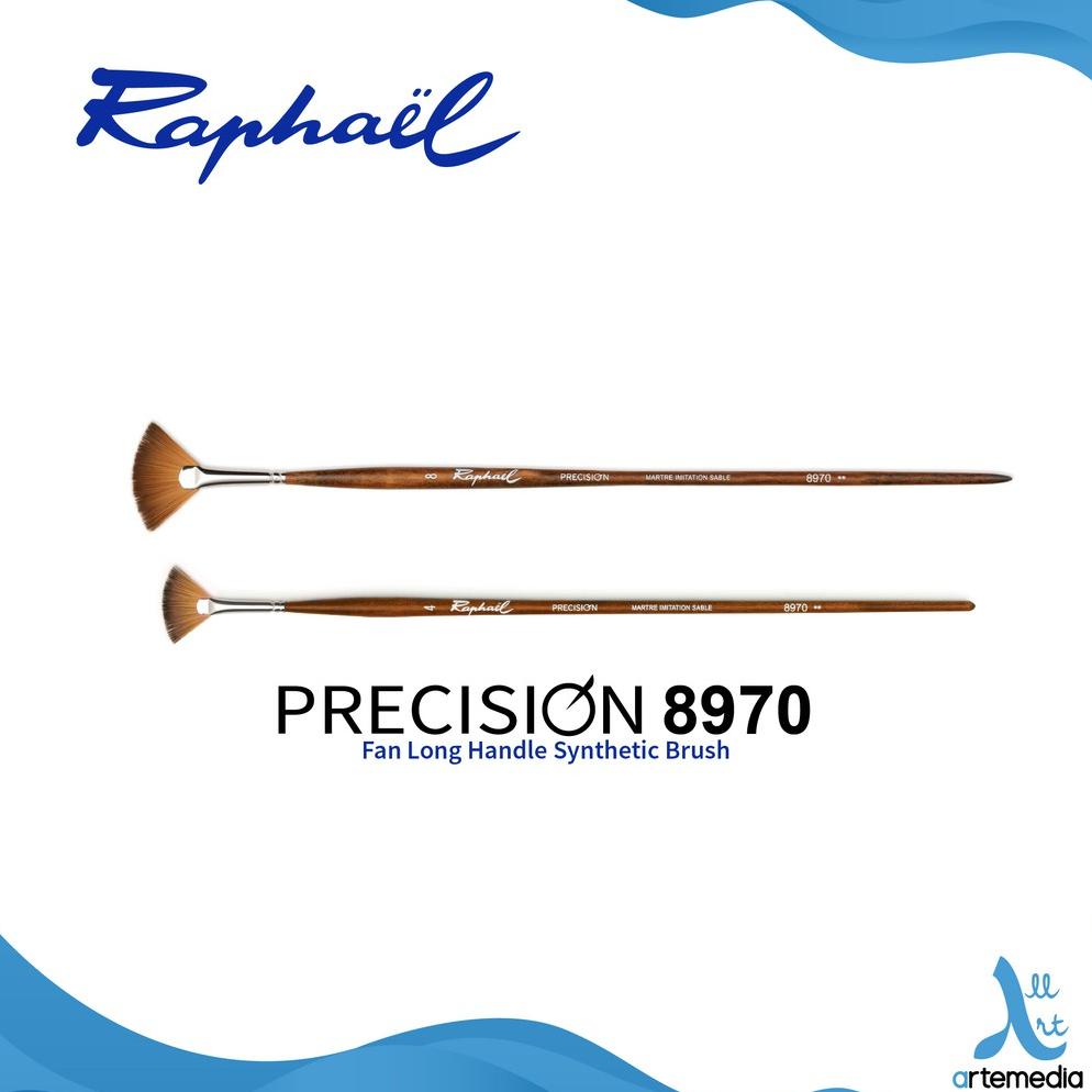 

Kuas Lukis Raphael 8970 Fan Precision Synthetic Brush Long Handle