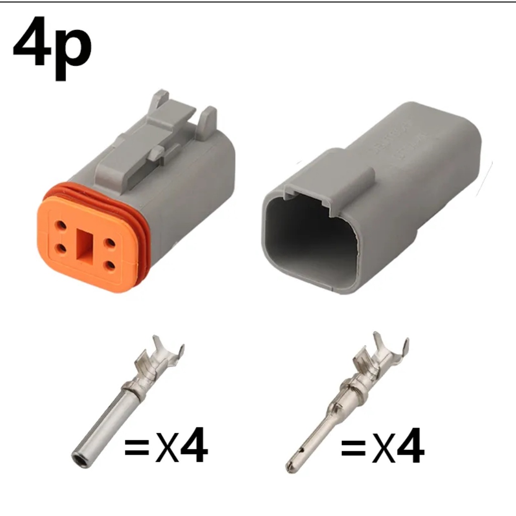 Duetsch Connector Konektor DT Waterproof Anti Air Otomotif