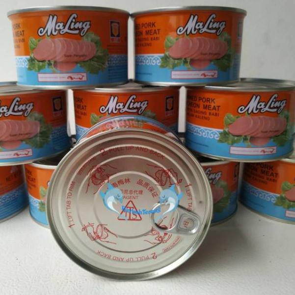 

♚ Ma ling Daging Babi 397gr / Canned Pork / MaLing / Luncheon Meat / Maling ✾