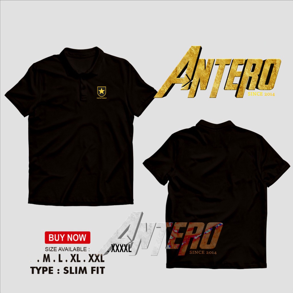 Kaos Kerah Polo Shirt Partai Ummat