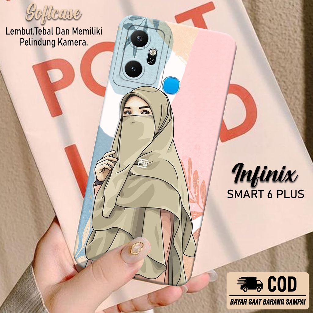 Case Hp Infinix Smart 6 Plus - Softcase Infinix Smart 6 Plus Terbaru - Casing Infinix Smart 6 Plus -
