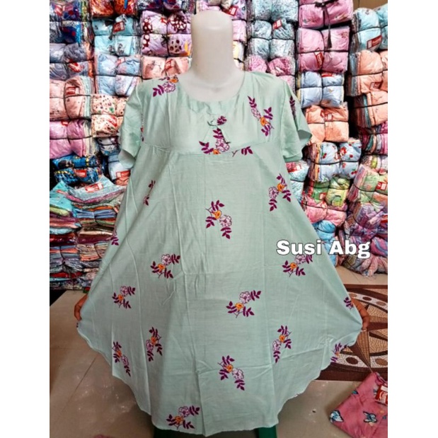 Daster Susi ABG Motif/Daster Wanita Kekinian/ Baju Tidur Dewasa