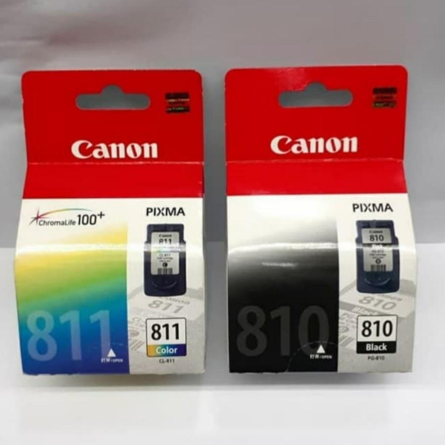 tinta canon pixma 810 811 black&colour original
