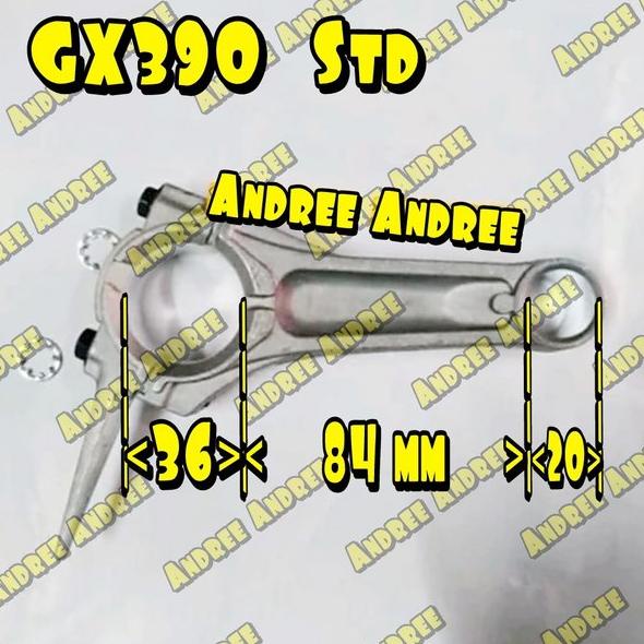 GX-340 GX-390 GX-420 GX-460 Std Connecting Rod - Conrod Stang Piston Seher RRT Honda tipe GX340 GX39