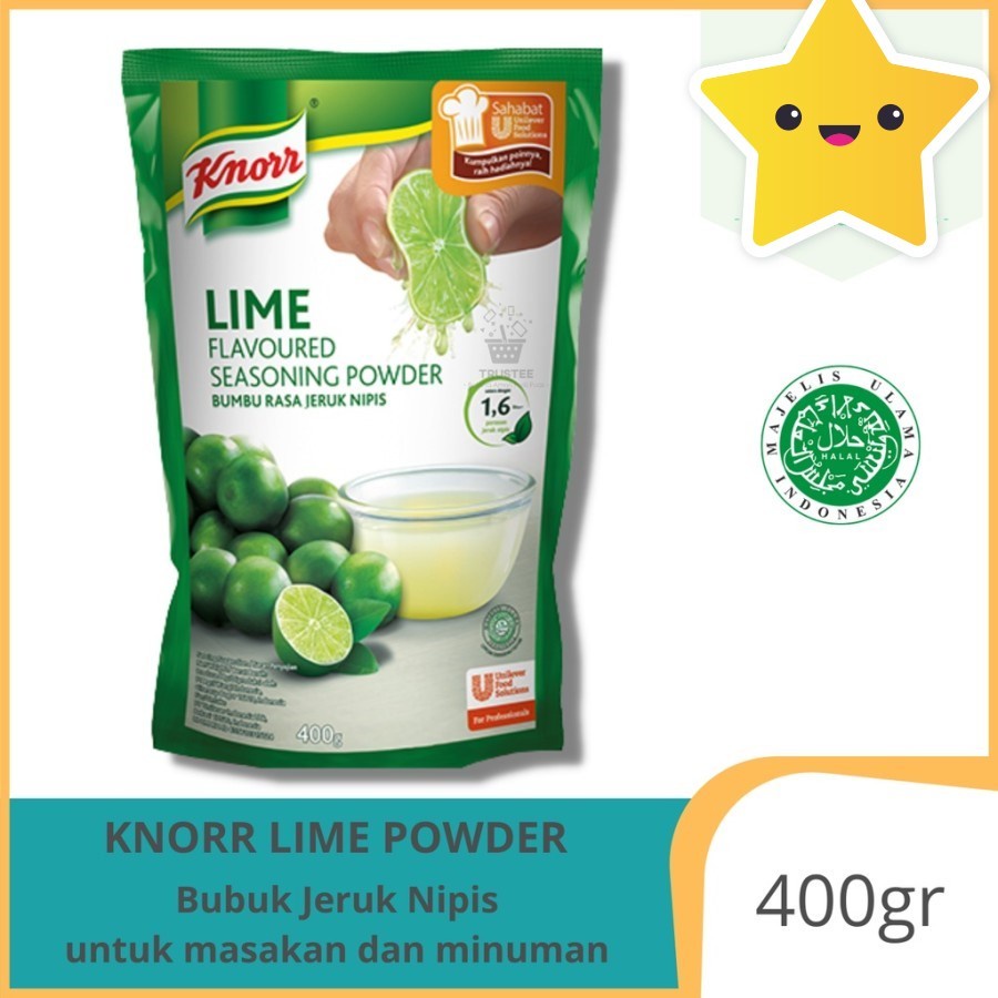 

KNORR Bumbu Perasan Jeruk NIPIS Lime Seasoning Powder 400 gr