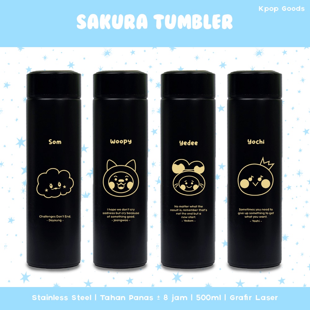 PRE ORDER!! Tumbler TREASURE TRUZ Quotes Member