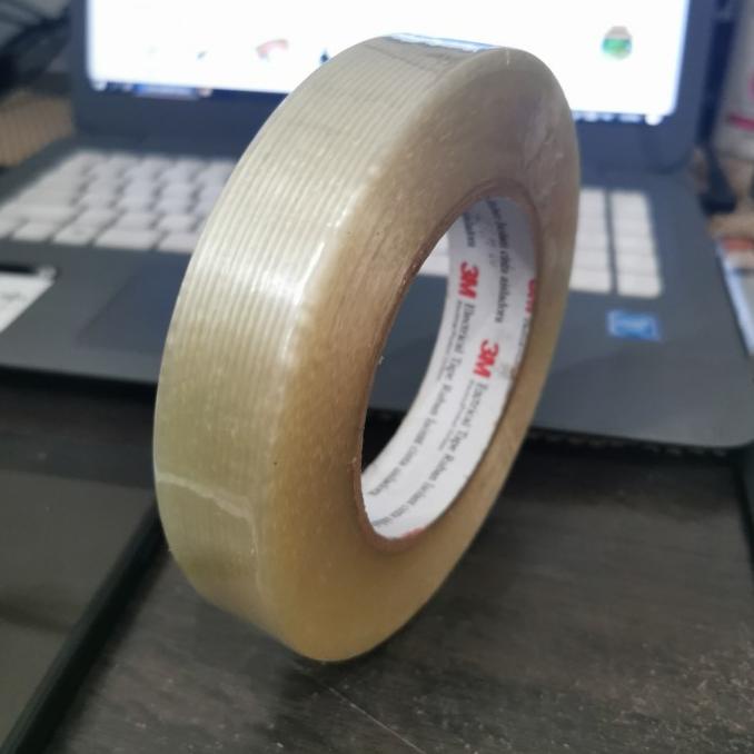 Filament Tape 3M / Tartan / Lakban Serat 24mm x 55m jin06