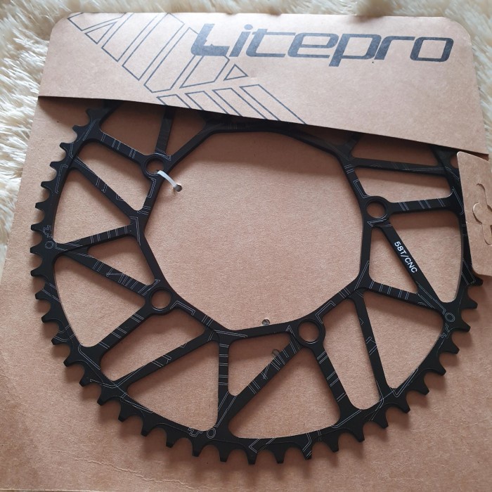 CHAINRING LITEPRO 52T Original .chainring 52t litepro 54t 56t 58t