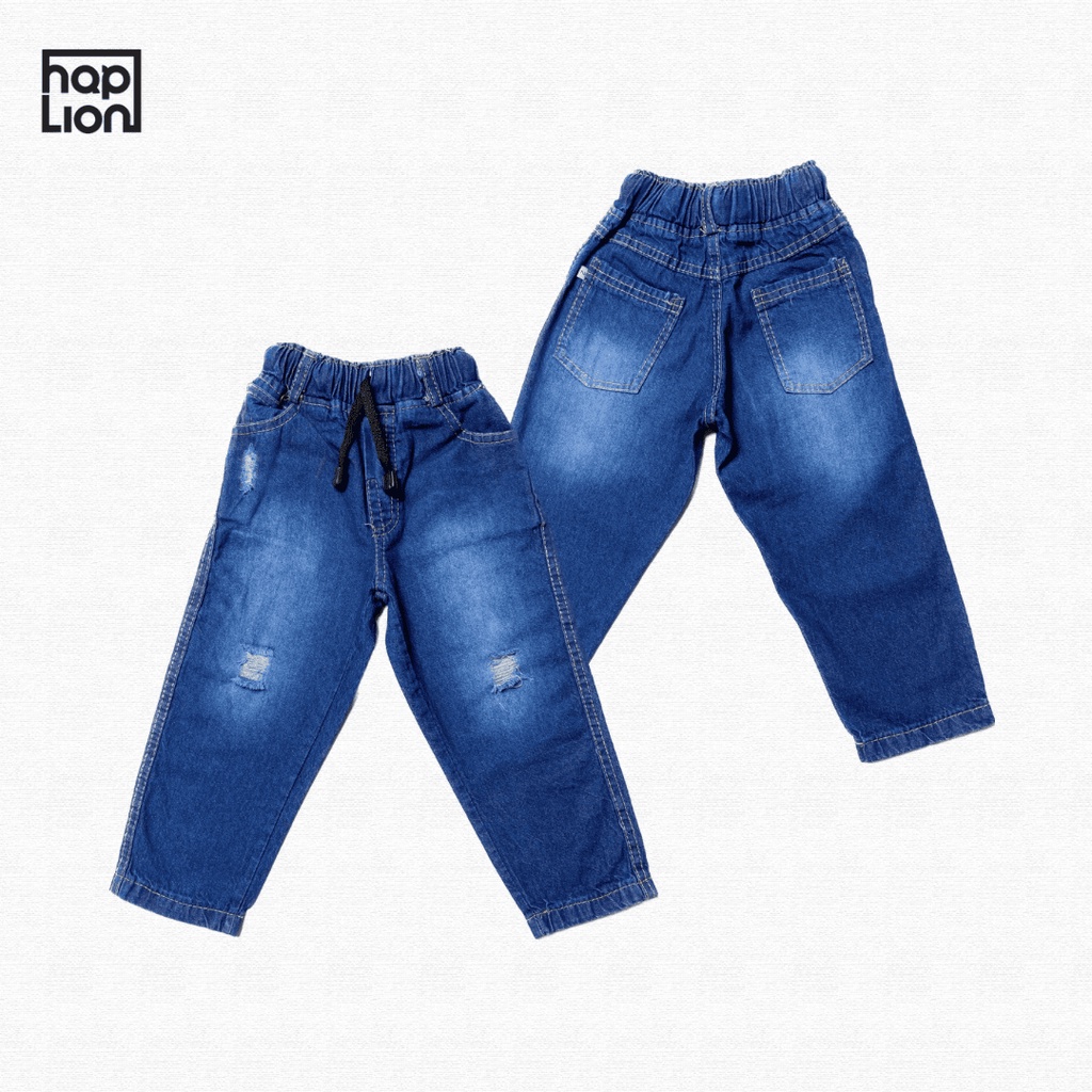 Haplion Celana Jeans Panjang Anak Ripped Saga 1-6 Tahun