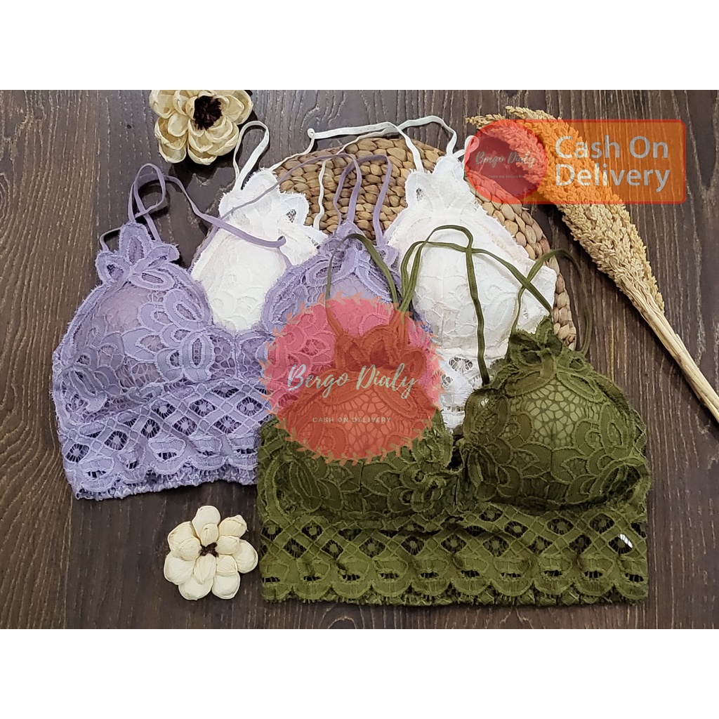 (BD) Atasan sexy bra bh brukat cantik size s,m,l